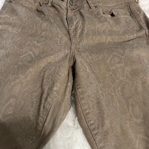 Torrid print stretch jeans